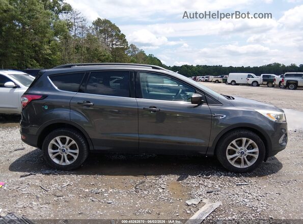 1FMCU9GD6HUB95665 2017 FORD ESCAPE Серый Вид задней части салона