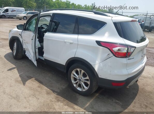 1FMCU9GD6HUC07605 2017 FORD ESCAPE White Tył lewy