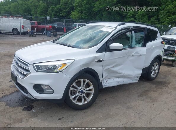 1FMCU9GD6HUC07605 2017 FORD ESCAPE White Przód lewy