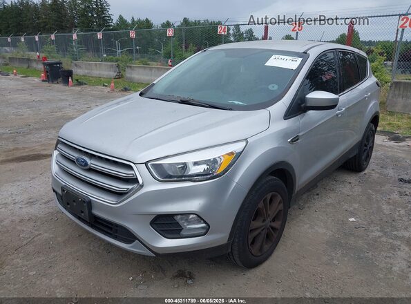 1FMCU9GD6HUC67920 2017 FORD ESCAPE Silver Front left
