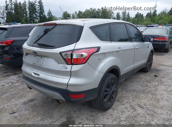 1FMCU9GD6HUC67920 2017 FORD ESCAPE Silver Rear right