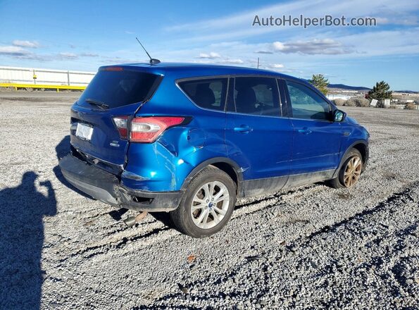 1FMCU9GD6HUC70719 2017 FORD ESCAPE Blue Rear right