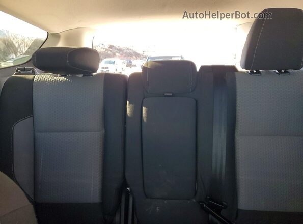 1FMCU9GD6HUC70719 2017 FORD ESCAPE Blue Rear seats view