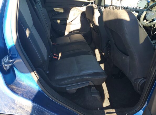 1FMCU9GD6HUC70719 2017 FORD ESCAPE Blue Rear interior view