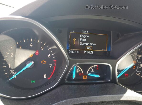 1FMCU9GD6HUC79341 2017 FORD ESCAPE Gold Widok zestawu wskaźników