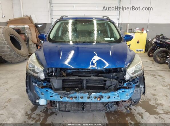 1FMCU9GD6HUD17425 2017 FORD ESCAPE Blue Вид задньої частини салону