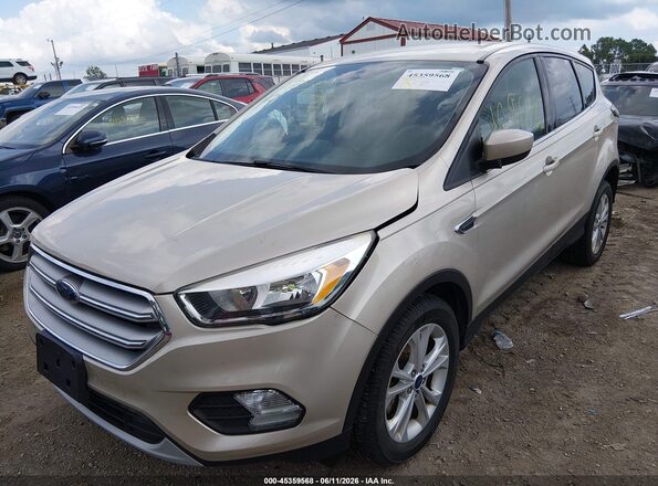 1FMCU9GD6HUD73395 2017 FORD ESCAPE Gold წინა ხედი