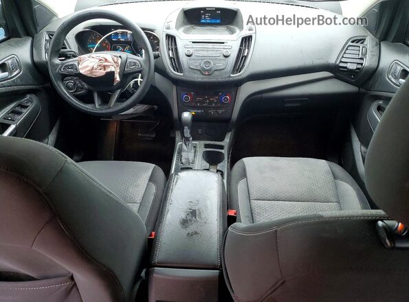 1FMCU9GD6HUE08100 2017 FORD ESCAPE Silver Dashboard view