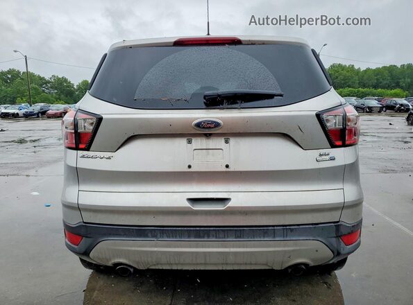 1FMCU9GD6HUE08100 2017 FORD ESCAPE Silver Rear view