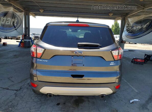 1FMCU9GD6HUE39346 2017 FORD ESCAPE Charcoal Вид ззаду