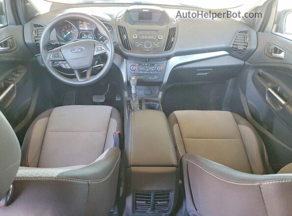1FMCU9GD6HUE39346 2017 FORD ESCAPE Charcoal Вид панелі приладів
