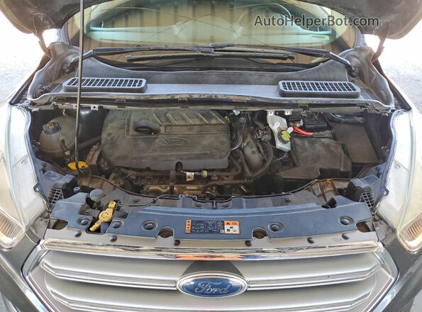 1FMCU9GD6HUE39346 2017 FORD ESCAPE Charcoal Вид задньої частини салону