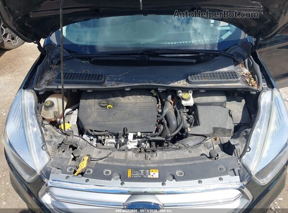 1FMCU9GD6HUE49083 2017 FORD ESCAPE Black Rear view