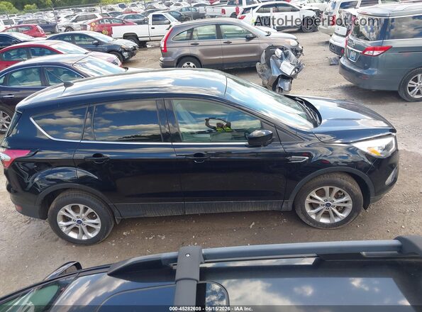 1FMCU9GD6HUE49083 2017 FORD ESCAPE Black Rear interior view