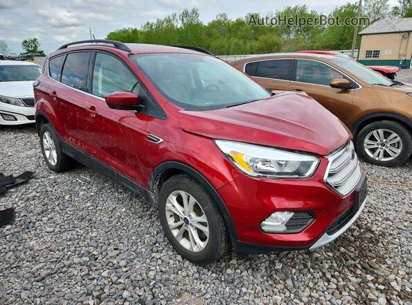1FMCU9GD6JUA69974 2018 FORD ESCAPE Red Առջևի աջ
