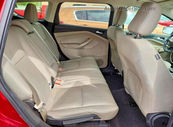 1FMCU9GD6JUA69974 2018 FORD ESCAPE Red Սալոնի հետևի տեսք