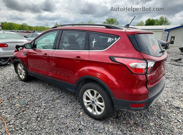 1FMCU9GD6JUA69974 2018 FORD ESCAPE Red Հետևի ձախ