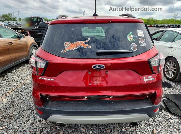1FMCU9GD6JUA69974 2018 FORD ESCAPE Red Հետևի տեսք