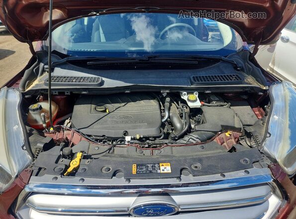1FMCU9GD6JUB28537 2018 FORD ESCAPE Brown Շարժիչի բաժամունքի տեսք