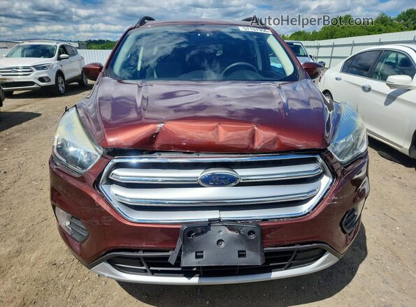 1FMCU9GD6JUB28537 2018 FORD ESCAPE Brown Դիմացի տեսք
