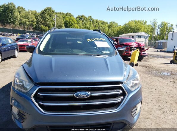 1FMCU9GD6JUC26046 2018 FORD ESCAPE Blue Widok zestawu wskaźników