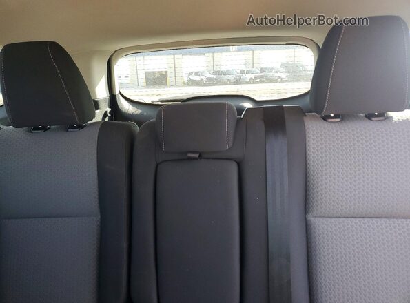 1FMCU9GD6JUC58754 2018 FORD ESCAPE Gray Rear seats view