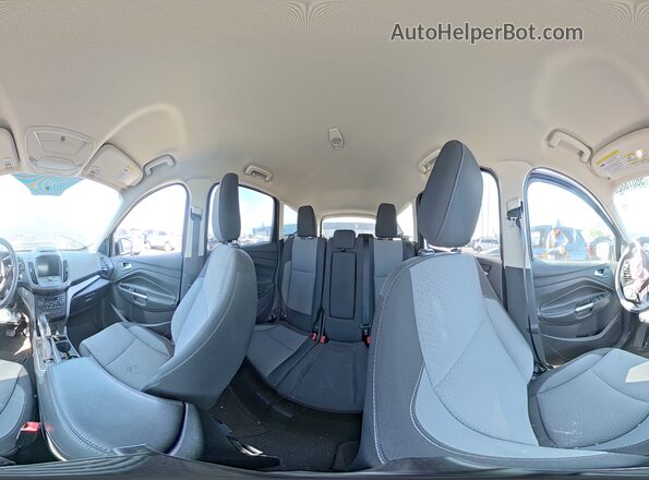 1FMCU9GD6JUC58754 2018 FORD ESCAPE Gray 360 interior view