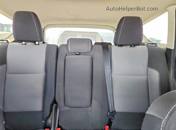 1FMCU9GD6JUC60603 2018 FORD ESCAPE White Rear seats view