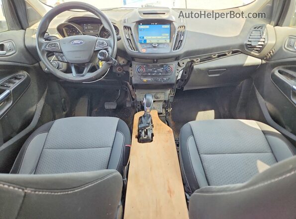 1FMCU9GD6JUC60603 2018 FORD ESCAPE White Dashboard view