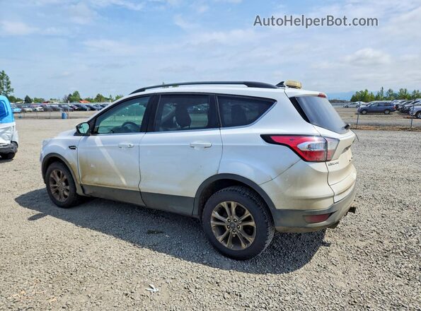 1FMCU9GD6JUC60603 2018 FORD ESCAPE White Rear left