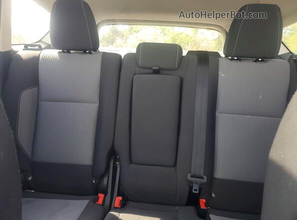 1FMCU9GD6JUC61055 2018 FORD ESCAPE Gray უკანა სავარძლების ხედი