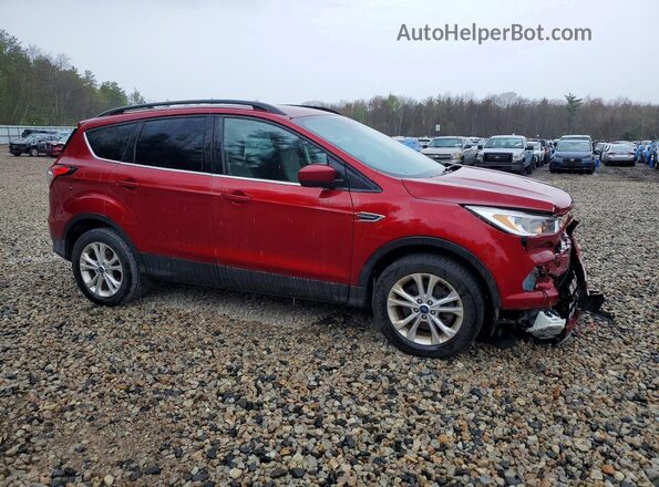 1FMCU9GD6JUD53184 2018 FORD ESCAPE Red 