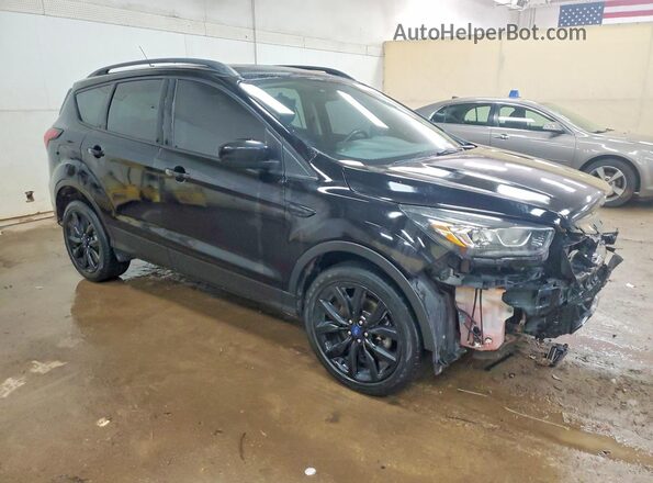 1FMCU9GD6KUA17035 2019 FORD ESCAPE Black Przód prawy