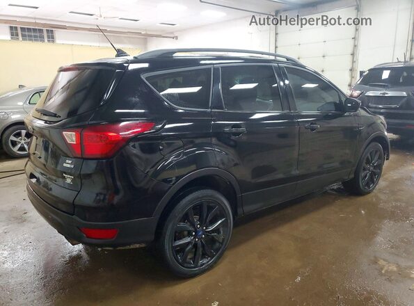 1FMCU9GD6KUA17035 2019 FORD ESCAPE Black Tył prawy