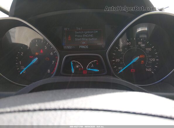 1FMCU9GD6KUA39844 2019 FORD ESCAPE Gray Vista de los asientos traseros