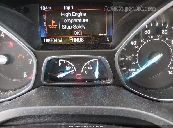 1FMCU9GD6KUA84086 2019 FORD ESCAPE Black Вид задніх сидінь