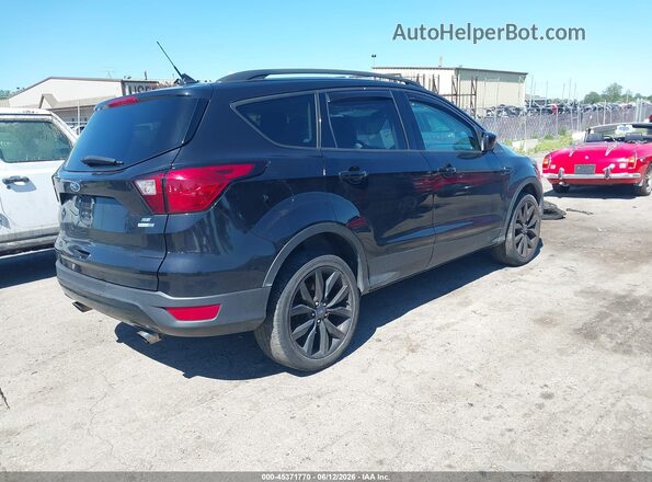 1FMCU9GD6KUB64018 2019 FORD ESCAPE Black Rear right