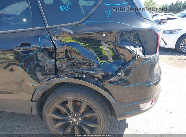 1FMCU9GD6KUB64018 2019 FORD ESCAPE Black Front view