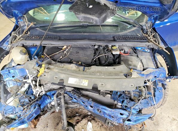 1FMCU9GD7HUA56970 2017 FORD ESCAPE Blue უკანა სალონის ხედი