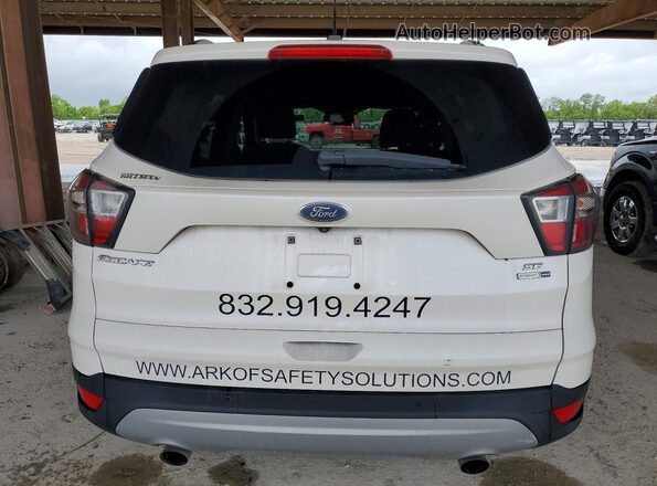 1FMCU9GD7HUB38309 2017 FORD ESCAPE White Widok z tyłu