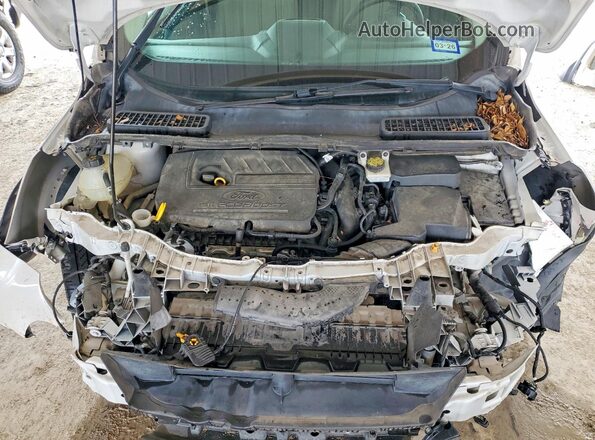 1FMCU9GD7HUB38309 2017 FORD ESCAPE White Widok komory silnika