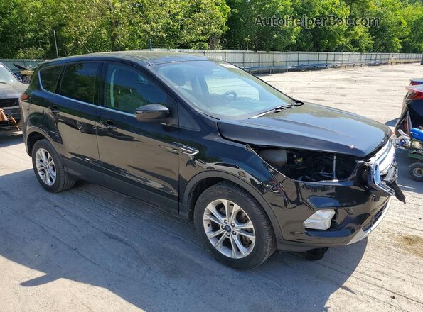 1FMCU9GD7HUC17219 2017 FORD ESCAPE Black წინა მარჯვენა