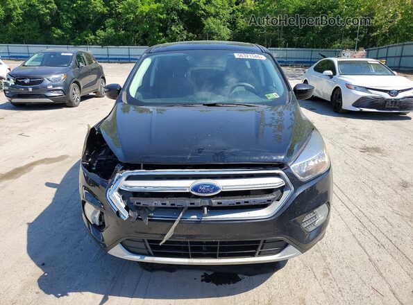 1FMCU9GD7HUC17219 2017 FORD ESCAPE Black წინა ხედი