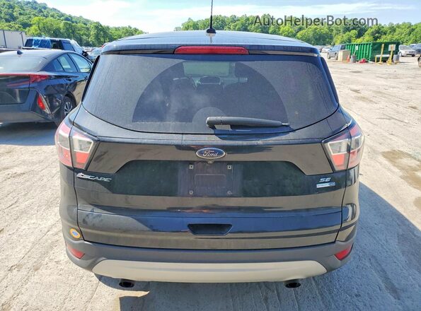 1FMCU9GD7HUC17219 2017 FORD ESCAPE Black უკანა ხედი