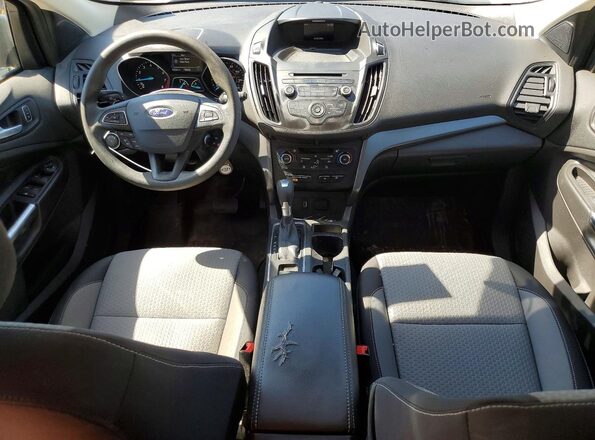 1FMCU9GD7HUC17219 2017 FORD ESCAPE Black წინა პანელის ხედი