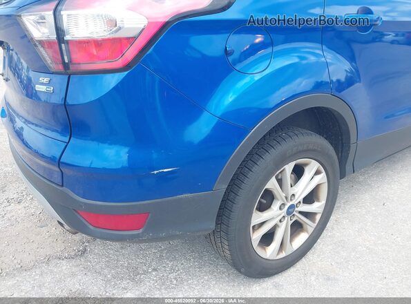 1FMCU9GD7HUD27381 2017 FORD ESCAPE Blue Вид спереду