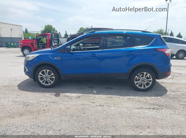 1FMCU9GD7HUD27381 2017 FORD ESCAPE Blue Панорамний вид салону 360°