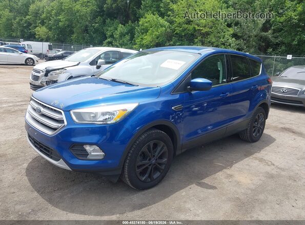 1FMCU9GD7HUE55944 2017 FORD ESCAPE Синий Передняя левая четверть