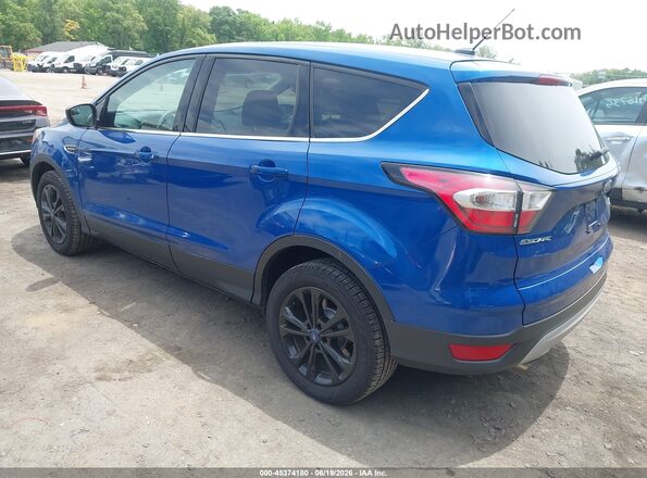 1FMCU9GD7HUE55944 2017 FORD ESCAPE Синий Задняя левая четверть