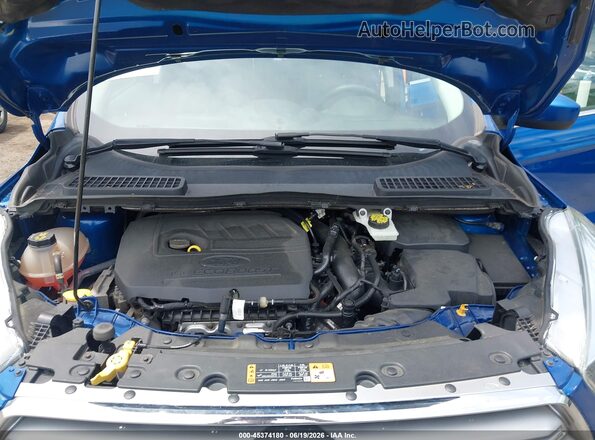 1FMCU9GD7HUE55944 2017 FORD ESCAPE Синий Вид сзади